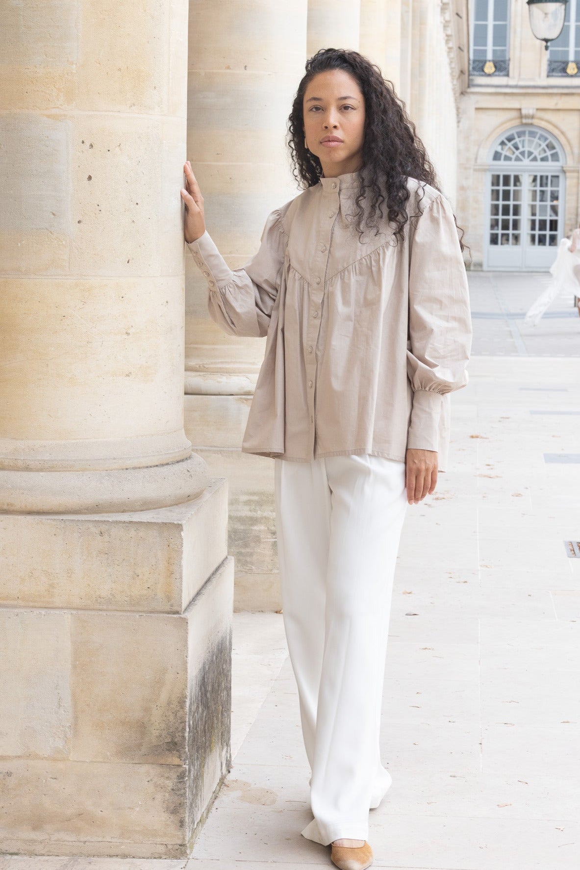 Chemise EMNA – Beige